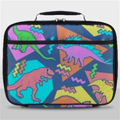 Dinosaur Pattern Full Print Lunch Bag by Wav3s