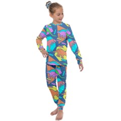 Dinosaur Pattern Kids  Long Sleeve Set 