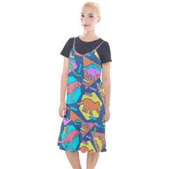 Dinosaur Pattern Camis Fishtail Dress by Wav3s