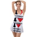 I love gourmet cuisine Ruffle Top Dress Swimsuit View1