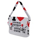 I love gourmet cuisine Buckle Messenger Bag View2