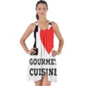 I love gourmet cuisine Show Some Back Chiffon Dress View1