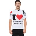 I love gourmet cuisine Men s Short Sleeve Rash Guard View1