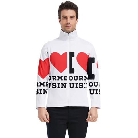 I Love Gourmet Cuisine Men s Bomber Jacket by ilovewhateva