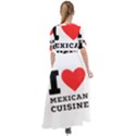 I love Mexican cuisine Waist Tie Boho Maxi Dress View2