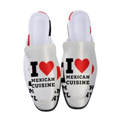 I Love Mexican Cuisine Women s Classic Backless Heels by ilovewhateva