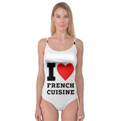 I Love French Cuisine Camisole Leotard  by ilovewhateva