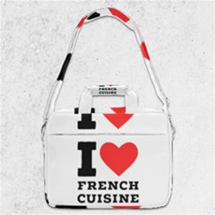 I Love French Cuisine Macbook Pro 13  Shoulder Laptop Bag  by ilovewhateva