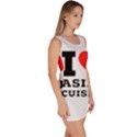 I love Asian cuisine Bodycon Dress View3