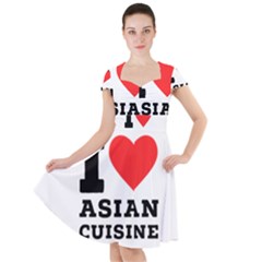 I Love Asian Cuisine Cap Sleeve Midi Dress by ilovewhateva