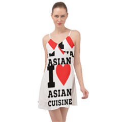 I Love Asian Cuisine Summer Time Chiffon Dress by ilovewhateva