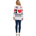 I love Asian cuisine Long Sleeve Drawstring Hooded Top View4