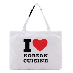 I Love Korean Cuisine Medium Tote Bag by ilovewhateva