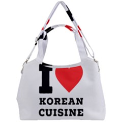 I Love Korean Cuisine Double Compartment Shoulder Bag by ilovewhateva