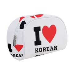 I Love Korean Cuisine Make Up Case (small) by ilovewhateva