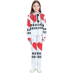 I Love Korean Cuisine Kids  Tracksuit by ilovewhateva