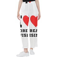 I Love Korean Cuisine Women s Pants  by ilovewhateva