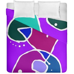 Mazipoodles In The Frame  Duvet Cover Double Side (california King Size) by Mazipoodles