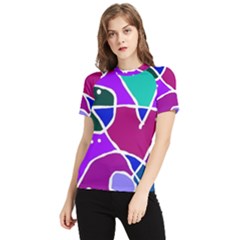 Mazipoodles In The Frame  Women s Short Sleeve Rash Guard by Mazipoodles