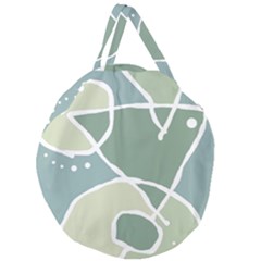 Mazipoodles In The Frame - Balanced Meal 31 Giant Round Zipper Tote by Mazipoodles