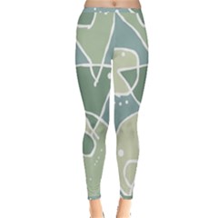 Mazipoodles In The Frame - Balanced Meal 31 Inside Out Leggings by Mazipoodles