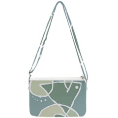 Mazipoodles In The Frame - Balanced Meal 31 Double Gusset Crossbody Bag by Mazipoodles