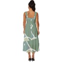 Mazipoodles In The Frame - Balanced Meal 31 Square Neckline Tiered Midi Dress View4