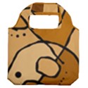 Mazipoodles In The Frame - Brown Premium Foldable Grocery Recycle Bag View2