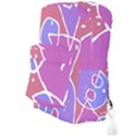 Mazipoodles In The Frame  - Pink Purple Full Print Backpack View3