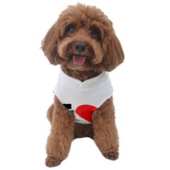 I Love Japanese Cuisine Dog Sweater by ilovewhateva