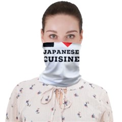 I Love Japanese Cuisine Face Covering Bandana (adult) by ilovewhateva