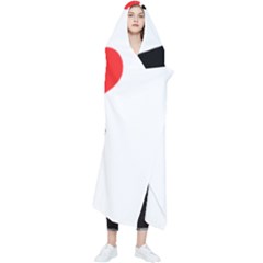 I Love Japanese Cuisine Wearable Blanket by ilovewhateva