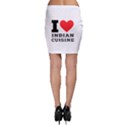 I love Indian cuisine Bodycon Skirt View2