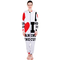 I Love Indian Cuisine Onepiece Jumpsuit (ladies) by ilovewhateva