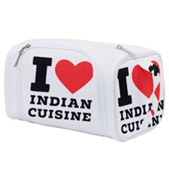 I Love Indian Cuisine Toiletries Pouch by ilovewhateva