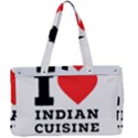 I love Indian cuisine Canvas Work Bag View1