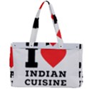 I love Indian cuisine Canvas Work Bag View2