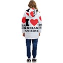 I love Indian cuisine Kids  Hooded Longline Puffer Jacket View4