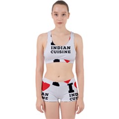 I Love Indian Cuisine Work It Out Gym Set by ilovewhateva