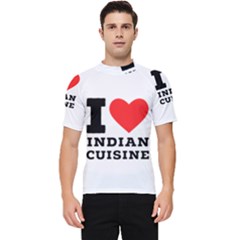 I Love Indian Cuisine Men s Short Sleeve Rash Guard by ilovewhateva