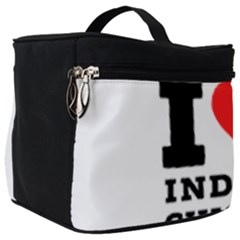 I Love Indian Cuisine Make Up Travel Bag (big) by ilovewhateva