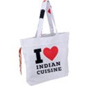 I love Indian cuisine Drawstring Tote Bag View2