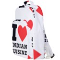 I love Indian cuisine Double Compartment Backpack View1