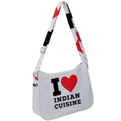 I Love Indian Cuisine Zip Up Shoulder Bag by ilovewhateva