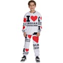 I love Indian cuisine Kids  Sweatshirt set View1