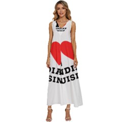 I Love Indian Cuisine V-neck Sleeveless Loose Fit Overalls by ilovewhateva