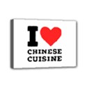 I love Chinese cuisine Mini Canvas 7  x 5  (Stretched) View1