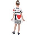 I love Chinese cuisine Kids  Sailor Dress View2