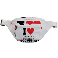 I Love Chinese Cuisine Fanny Pack by ilovewhateva