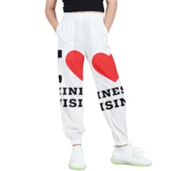 I Love Chinese Cuisine Kids  Elastic Waist Pants by ilovewhateva